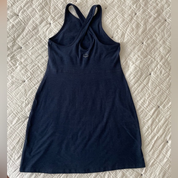 BEYOND YOGA Spacedye Under Lock And Key Dress in Nocturnal Navy Size M - Picture 7 of 12